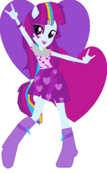 Size: 337x544 | Tagged: safe, artist:berrypunchrules, mystery mint, equestria girls, g4, my little pony equestria girls: rainbow rocks, background human, base used, boots, clothes, fake tail, female, leopard print, pixel art, ponied up, pony ears, skirt, solo, tattoo