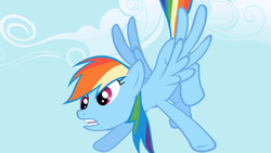 Size: 1365x768 | Tagged: safe, screencap, rainbow dash, applebuck season, g4, cute, dashabetes, face, faic, female, flying, solo