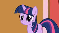 Size: 1365x768 | Tagged: safe, screencap, twilight sparkle, pony, unicorn, applebuck season, g4, female, solo, unicorn twilight