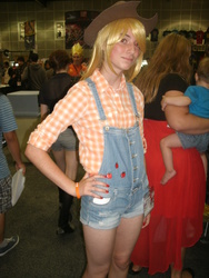 Size: 3000x4000 | Tagged: safe, applejack, human, g4, cosplay, irl, irl human, photo