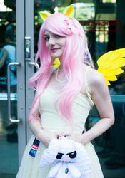 Size: 1432x2048 | Tagged: safe, fluttershy, human, g4, cosplay, irl, irl human, photo, solo