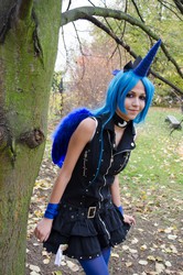 Size: 1819x2747 | Tagged: safe, artist:denis-nanaoosaki, princess luna, human, g4, cosplay, irl, irl human, photo