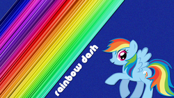 Size: 1920x1080 | Tagged: safe, artist:mooglenuggets, rainbow dash, g4, female, solo, wallpaper