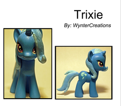 Size: 7087x6170 | Tagged: safe, artist:wyntercreations, trixie, g4, absurd resolution, customized toy