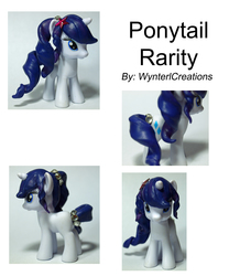 Size: 7087x8504 | Tagged: safe, artist:wyntercreations, rarity, g4, absurd resolution, brushable, customized toy, female, irl, photo, toy