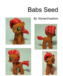 Size: 7087x8504 | Tagged: safe, artist:wyntercreations, babs seed, g4, absurd resolution, brushable, customized toy, female, figure, irl, photo, toy