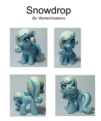 Size: 7087x8504 | Tagged: safe, artist:wyntercreations, oc, oc only, oc:snowdrop, absurd resolution, brushable, toy