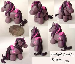Size: 1950x1680 | Tagged: safe, artist:roogna, twilight sparkle, g4, female, irl, photo, sculpture, toy