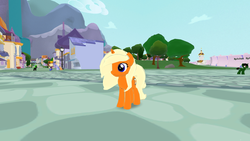 Size: 1920x1080 | Tagged: safe, oc, oc only, oc:dreamsicle, pony, unicorn, legends of equestria, 3d, canterlot, game, solo focus