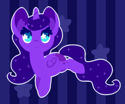 Size: 585x484 | Tagged: safe, artist:paintrolleire, princess luna, g4, female, solo