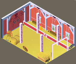 Size: 1400x1180 | Tagged: safe, artist:javkiller, background, barn, building, interior, isometric, mlp online, no pony, vector