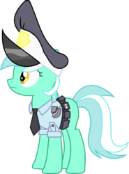 Size: 2008x2713 | Tagged: safe, artist:incognito-i, lyra heartstrings, pony, unicorn, g4, airport security, clothes, female, high res, mare, police, police officer, police uniform, security, simple background, solo, transparent background, vector