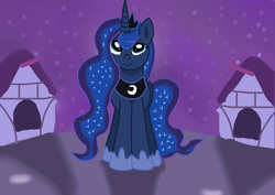 Size: 2336x1654 | Tagged: safe, artist:jbond, princess luna, alicorn, pony, g4, female, mare, solo, vector