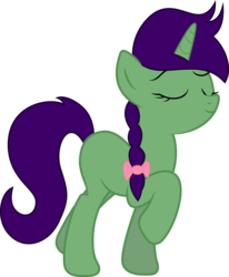 Size: 6830x8269 | Tagged: safe, artist:djdavid98, artist:grape-qt, oc, oc only, oc:grape vine, pony, unicorn, .ai available, .svg available, absurd resolution, blank flank, simple background, solo, transparent background, vector