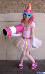 Size: 1248x2048 | Tagged: safe, pinkie pie, human, g4, cosplay, irl, irl human, photo, solo