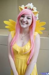 Size: 1340x2048 | Tagged: safe, fluttershy, human, g4, cosplay, irl, irl human, photo, solo