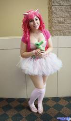 Size: 1204x2048 | Tagged: safe, pinkie pie, human, g4, cosplay, irl, irl human, photo, solo