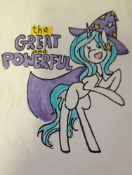 Size: 960x1280 | Tagged: safe, trixie, pony, unicorn, g4, female, mare, solo, traditional art