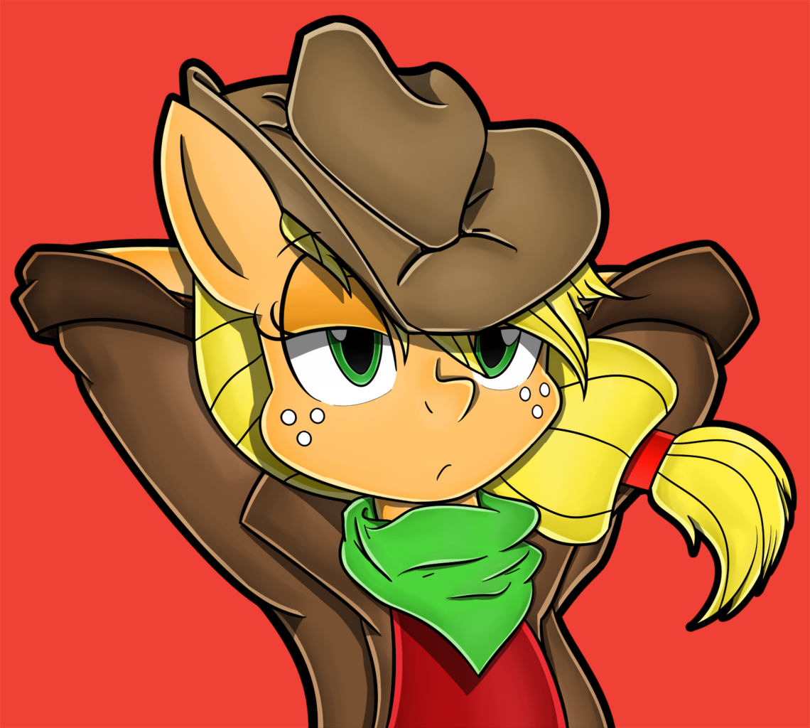 Safe Artist Flam Zero Applejack Bandana Clothes Female