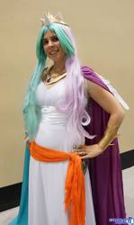 Size: 1223x2048 | Tagged: safe, princess celestia, human, g4, cosplay, irl, irl human, photo, solo