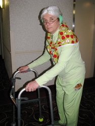 Size: 1944x2592 | Tagged: safe, granny smith, human, g4, cosplay, irl, irl human, photo, solo