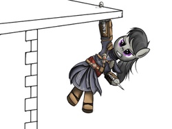 Size: 799x600 | Tagged: safe, artist:xxdeadrainbowdashxx, octavia melody, g4, assassin's creed, crossover, female, solo