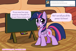 Size: 1280x853 | Tagged: safe, artist:askthefillies, twilight sparkle, alicorn, pony, ask the fillies, g4, female, filly, mare, solo, twilight sparkle (alicorn)