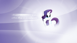 Size: 1920x1080 | Tagged: safe, artist:awesomeluna, artist:kinetic-arts, rarity, pony, unicorn, g4, female, mare, quote, solo, vector, wallpaper