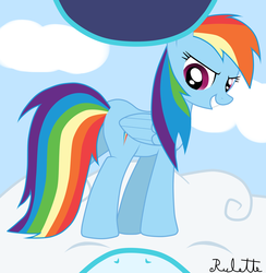 Size: 1024x1051 | Tagged: dead source, safe, artist:rulette, rainbow dash, soarin', g4, female, male, offscreen character, pov, ship:soarindash, shipping, straight