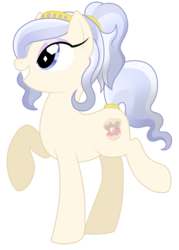 Size: 932x1305 | Tagged: safe, artist:cloud-shaper, oc, oc only, oc:opalescent pearl, crystal pony, pony, art trade, female, mare, solo