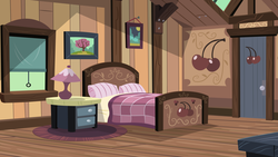 Size: 5333x3000 | Tagged: safe, artist:cloudshadezer0, g4, the last roundup, .ai available, background, bed, bedroom, interior, no pony, show accurate, vector