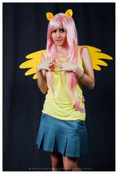 Size: 1391x2048 | Tagged: safe, fluttershy, human, g4, cosplay, irl, irl human, photo, solo