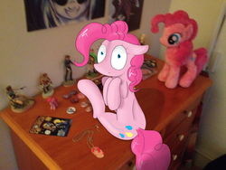 Size: 3264x2448 | Tagged: safe, artist:victoreach, pinkie pie, g4, high res, irl, photo, ponies in real life, solo