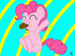 Size: 2048x1536 | Tagged: safe, artist:victoreach, pinkie pie, g4, cookie, female, solo