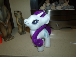 Size: 4320x3240 | Tagged: safe, artist:cloudoholic22, rarity, g4, irl, photo, plushie