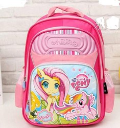 Size: 471x501 | Tagged: safe, artist:jinzhan, fluttershy, rainbow dash, anthro, g4, backpack, bootleg, irl, merchandise, photo, pink rainbow dash, recolor