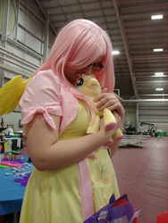 Size: 2112x2816 | Tagged: safe, artist:shuro2009, fluttershy, human, g4, cosplay, high res, irl, irl human, photo, solo
