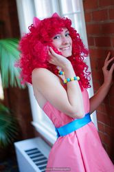 Size: 1360x2048 | Tagged: safe, artist:pikalachan, pinkie pie, human, g4, cosplay, irl, irl human, photo, solo