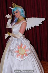 Size: 797x1200 | Tagged: safe, princess celestia, human, g4, cosplay, irl, irl human, photo, solo