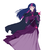 Size: 1050x1260 | Tagged: safe, artist:madratbird, twilight sparkle, human, g4, cape, cloak, clothes, corset, dress, fantasy class, female, humanized, solo, wand, windswept mane