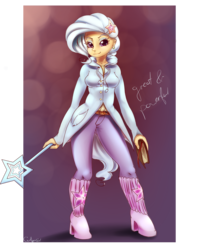 Size: 1274x1582 | Tagged: safe, artist:carligercarl, trixie, human, g4, female, humanized, solo