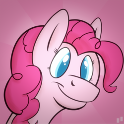 Size: 1500x1500 | Tagged: safe, artist:mylittlevisuals, pinkie pie, g4, female, solo