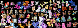 Size: 10648x3936 | Tagged: safe, apple bloom, applejack, bon bon, cheerilee, cheese sandwich, coco pommel, derpy hooves, diamond tiara, doctor whooves, fluttershy, nightmare moon, opalescence, pinkie pie, princess cadance, princess celestia, princess luna, rainbow dash, rarity, scootaloo, spike, sweetie belle, sweetie drops, time turner, trixie, twilight sparkle, twist, pegasus, pony, g4, 1000 hours in ms paint, all dogs go to heaven, all dogs go to heaven 2, alpha and omega, annabelle (all dogs go to heaven), bubsy, crossover, cutie mark crusaders, don bluth, don't hug me i'm scared, eva, female, humphrey, kate (alpha and omega), kate (puppy in my pocket), male, mane seven, mane six, mare, ms paint, pinkamena diane pie, princess ava, puppy in my pocket, s1 luna, sasha, sasha la fleur, sonic the hedgehog, sonic the hedgehog (series), talking angela, william