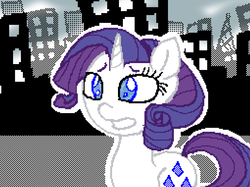 Size: 765x572 | Tagged: safe, artist:raritytalks, rarity, g4, my little pony: friendship is magic, rarity takes manehattan, female, solo