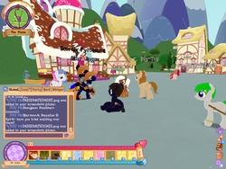 Size: 1024x768 | Tagged: safe, screencap, pegasus, pony, unicorn, legends of equestria, g4, video game