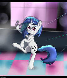 Size: 2595x3022 | Tagged: safe, artist:spenws, dj pon-3, vinyl scratch, g4, female, high res, solo