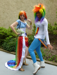 Size: 3456x4608 | Tagged: artist needed, safe, artist:avalon-cosplay, rainbow dash, human, g4, 2013, animenext, convention, cosplay, irl, irl human, photo