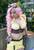 Size: 1405x2048 | Tagged: safe, artist:ani-mia, fluttershy, human, g4, 2014, belly button, belly piercing, bellyring, bra, cleavage, clothes, convention, cosplay, eccc 2014, emerald city comic con, female, irl, irl human, midriff, photo, piercing, skirt, solo, underbust, underwear