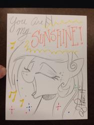 Size: 768x1024 | Tagged: safe, artist:andypriceart, princess celestia, g4, female, hilarious in hindsight, solo, traditional art