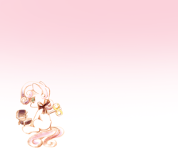 Size: 1440x1280 | Tagged: safe, artist:gashiboka, sweetie belle, g4, female, gradient background, solo